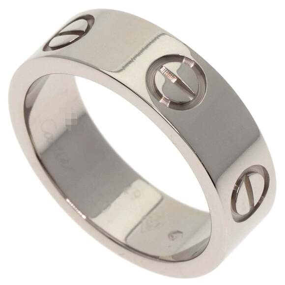 Cartier Jewelry - CARTIER 18k Silver Love Ring #49